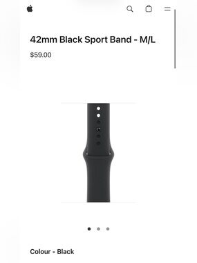 Authentic Apple Watch Sport band